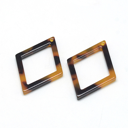 Cellulose Acetate(Resin) Charms X-KY-S124A-A301-1