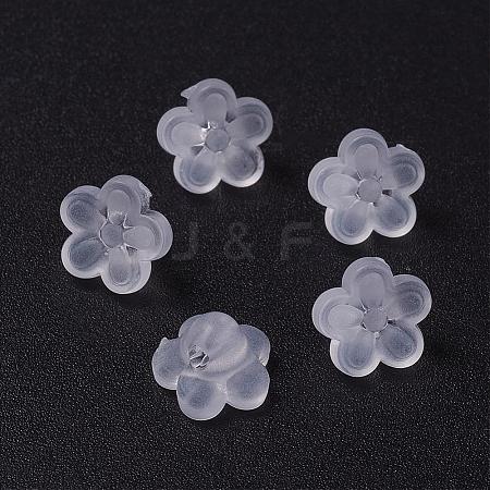 Transparent Acrylic Beads TACR-F002-A01-1