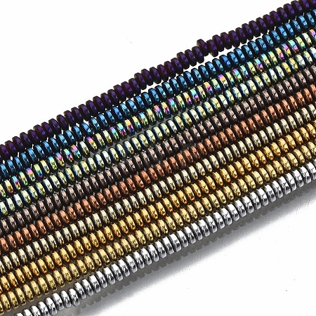 Electroplate Non-magnetic Synthetic Hematite Beads G-T114-58-1