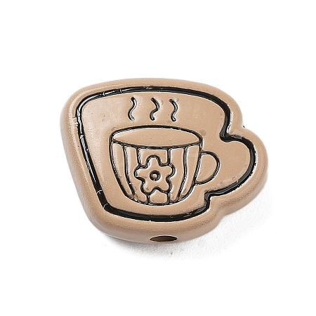 Spray Painted Alloy Beads LS-FIND-C064-01C-1