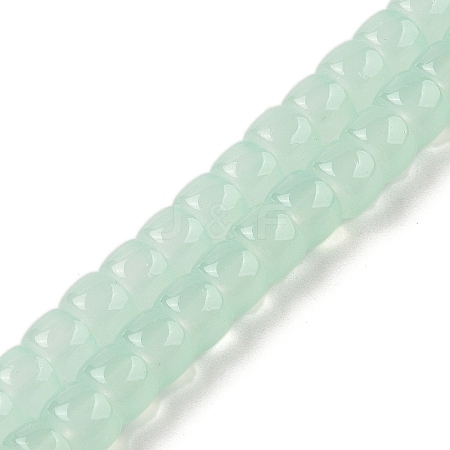 Baking Plating Glass Beads Strands X1-GLAA-H036-01H-1