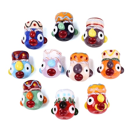 Handmade Lampwork Beads LAMP-N042-25-1