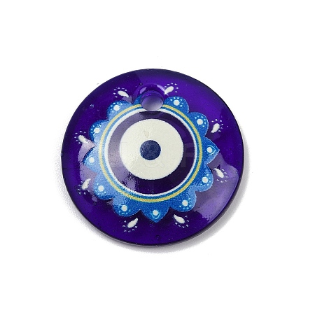 Handmade Lampwork Pendants LAMP-R005-01G-1