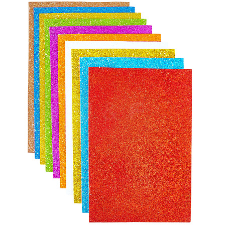10 Sheets Self-adhesive EVA Foam Craft Sheets DIY-SP0005-64-1
