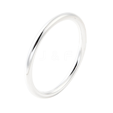 304 Stainless Steel Plain Bangles for Women BJEW-S161-10S-1