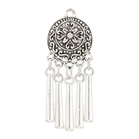 Tibetan Style Alloy Big Pendants AL-CBAAECB-02AS-C-1