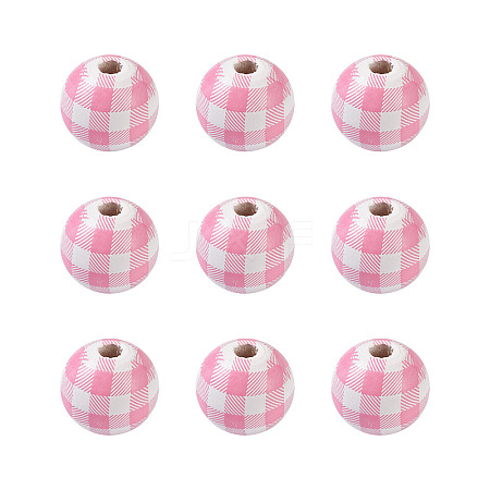 Natural Wooden Beads WOOD-TAC0010-05D-1