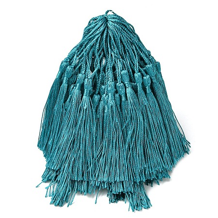80Pcs Polyester Tassel Decorations DIY-YW0016-25I-1