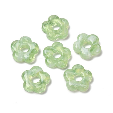 Handmade Lampwork European Beads LAMP-F039-01H-1