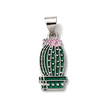 Brass Enamel Pendants LS-FIND-I054-01E-P-1