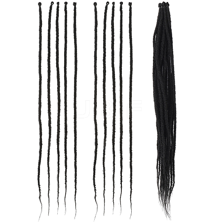 Polyester Wigs AJEW-WH20070-034B-1