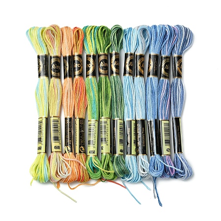 6-Ply Polyester Embroidery Floss OCOR-FZ0001-01F-1