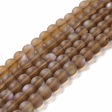 Synthetic Moonstone Beads Strands G-E573-01B-07-1