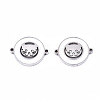 304 Stainless Steel Enamel Links Connectors STAS-S080-015P-A-1