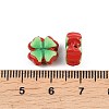 Printed Cinnabar Beads CARL-A001-01A-3