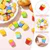 Simulated French Fries Perforated Resin Beads FIND-CJC0010-101-3
