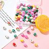 72Pcs 9 Styles Fruits Theme Handmade Polymer Clay Beads CLAY-FS0001-42-8