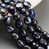 Dyed Natural Cultured Freshwater Pearl Beads Strands PEAR-P062-30D-2