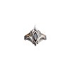 Brass Pave Cubic Zirconia Finger Rings FS-WGC2302-03-5