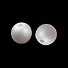 Frosted Plastic Imitation Pearl Beads KY-F022-4mm-01-3
