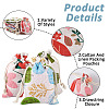 Kissitty 50Pcs 5 Styles Cloth Packing Pouches ABAG-KS0001-04-11