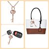 DIY Heart Skeleton Beer Bottle Opener Keychain Making Kit DIY-CA0005-03-6