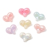UV Plating Opaque Acrylic Beads OACR-G058-16B-1
