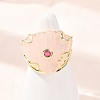 Natural & Synthetic Gemstone Cuff Rings GG-CBA5FCC-04G-3