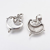 Alloy Cabochon Connector Settings LS-EA11604Y-2