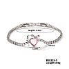 Cute Brass Heart-shaped Bracelets GS2317-5-1