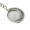 Alloy Pendant Cabochon Keychains KEYC-JKC01137-6