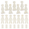 Wooden Boy Display Decorations AJEW-WH0270-939-1