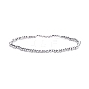 Glass Round Beaded Stretch Bracelet for Women BJEW-JB07911-05-1