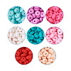 400Pcs 8 Colors Handmade Polymer Clay Beads CLAY-PJ0001-01-2