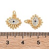 SHEGRACE Brass Cubic Zirconia Pendants XGRQ3K142-532G-3