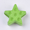 Opaque Acrylic Beads Rhinestone Settings SACR-N008-125-3