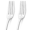 Globleland 1 Set 2Pcs 304 Stainless Steel Fork AJEW-GL0001-19-065-1