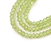 Natural Peridot Beads Strands LS-G-ONLY-T-B07-01-4