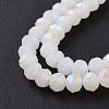 Electroplate Glass Beads Strands LS-EGLA-A034-J8mm-L08-4