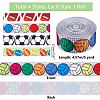 20M 4 Styles Polyester Sport Ball Print Grosgrain Ribbons OCOR-PH0003-97-2