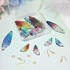 DIY Butterfly Wings Dangle Earring Making Kit DIY-TA0004-45-14