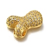 Brass with Cubic Zirconia Pendants KK-Q818-02Y-G-2