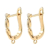SHEGRACE Brass Hoop Earring Findings XGRQ79069-949G-1