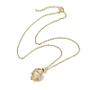 Crystal Stone Cage Pendant Necklaces NJEW-JN04759-01-2