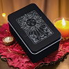 Iron Tarot Card Collection Boxes CON-WH20021-002A-3