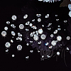100Pcs 5 Styles Diamond Shape Grade AAA Cubic Zirconia Cabochons ZIRC-BBC0002-98-4