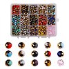 1710~1770Pcs 15 Colors Electroplate Glass Beads EGLA-SZ0001-03-1