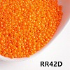 Opaque 8/0 Glass Seed Beads SEED-I013-3mm-RR42D-1