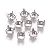 Non-Tarnish 316 Surgical Stainless Steel Sew on Prong Settings X-STAS-E470-01A-P-2