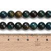 Natural Chrysocolla Beads Strands G-G475-A03-8mm-5
